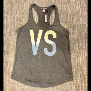 Victoria's Secret Racerback Tank Top Grey Size XS